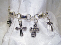 Cross Charm Bracelet
